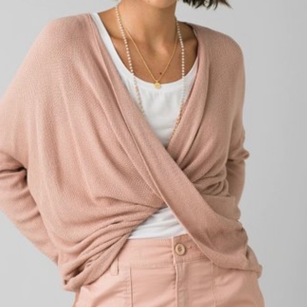 prAna Champagne Narcisso Sweater - Pink